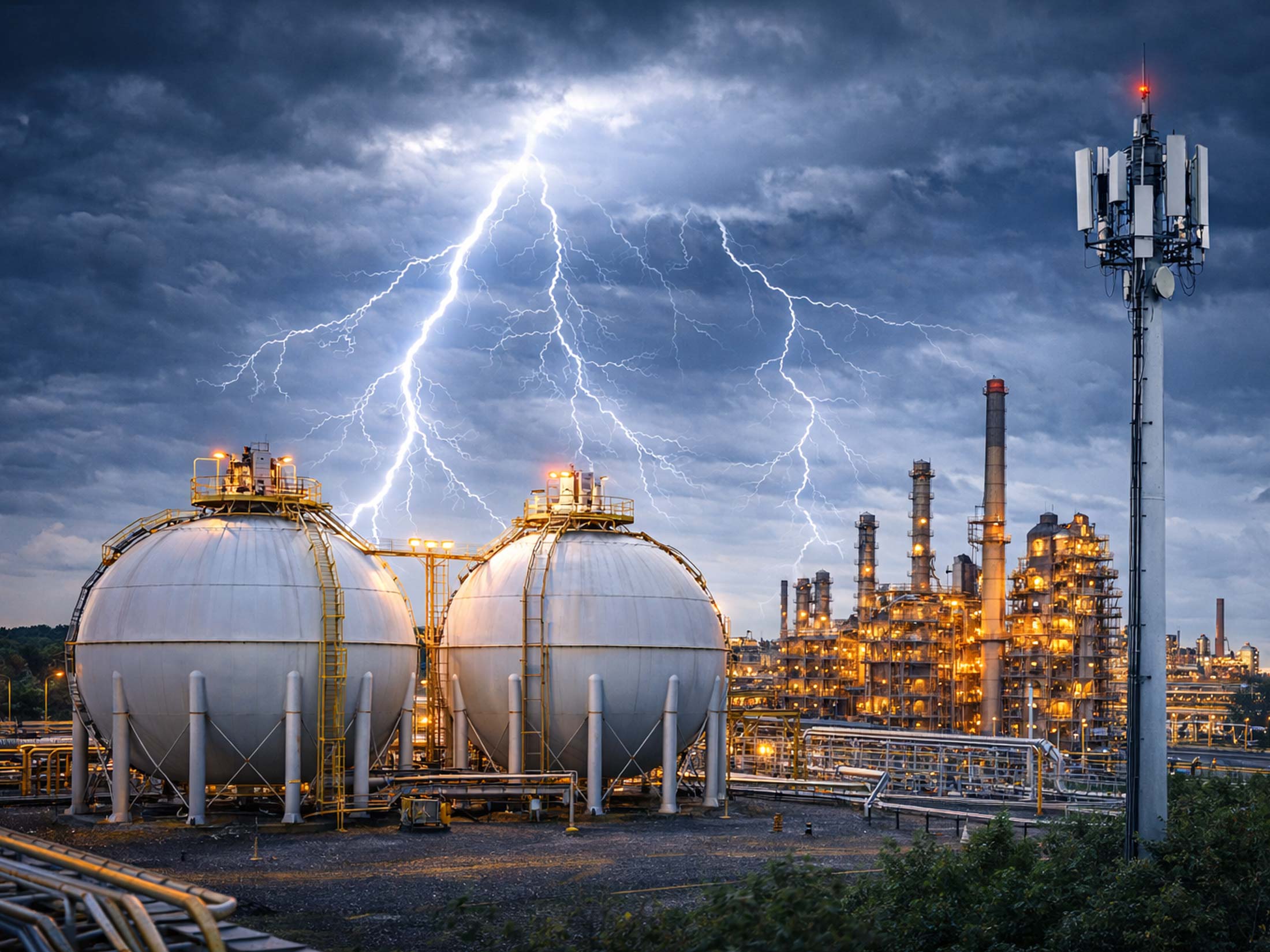 Äußerer Blitzschutz nach DIN EN 62305-3