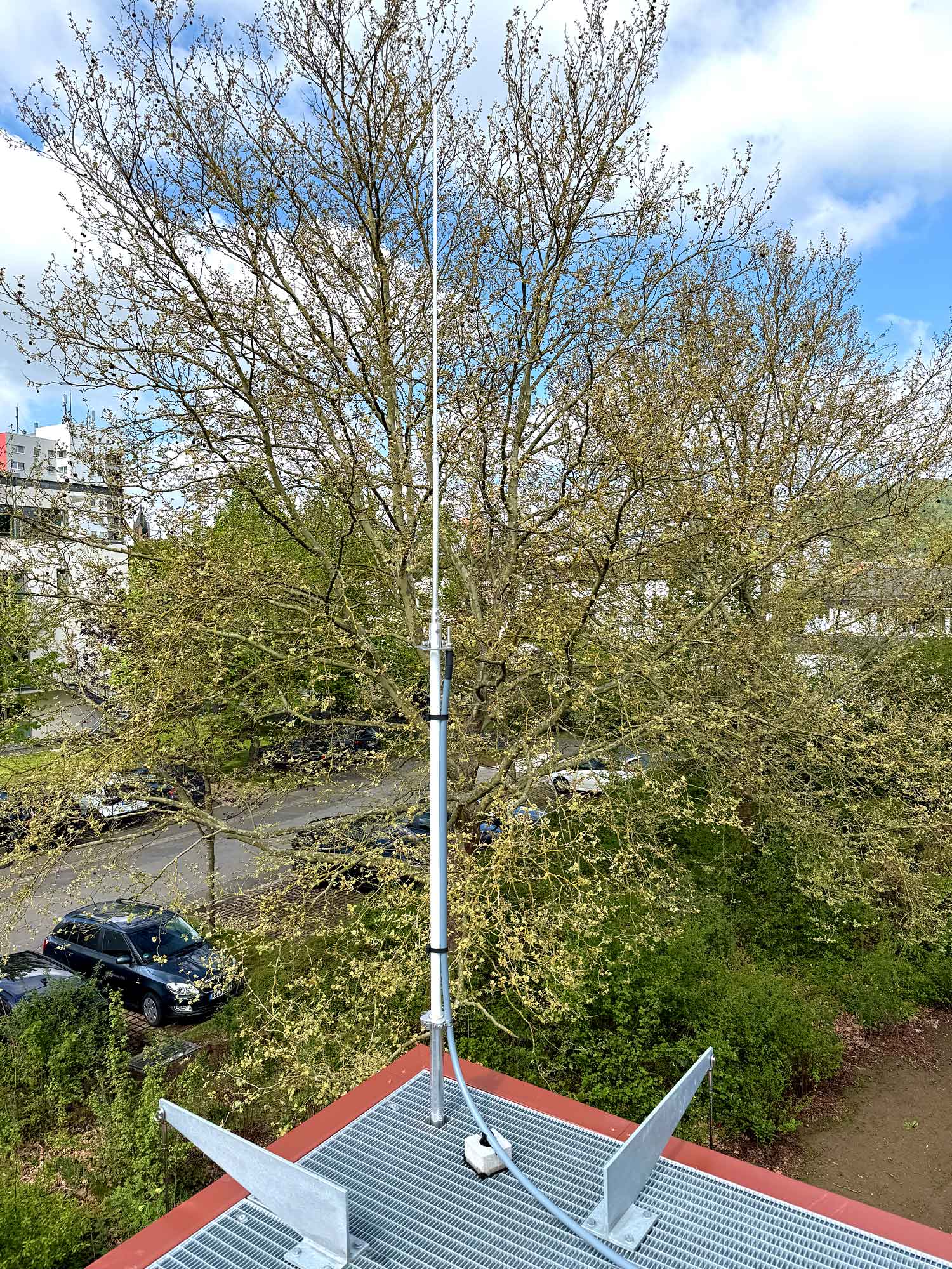 Isolierter Blitzschutz