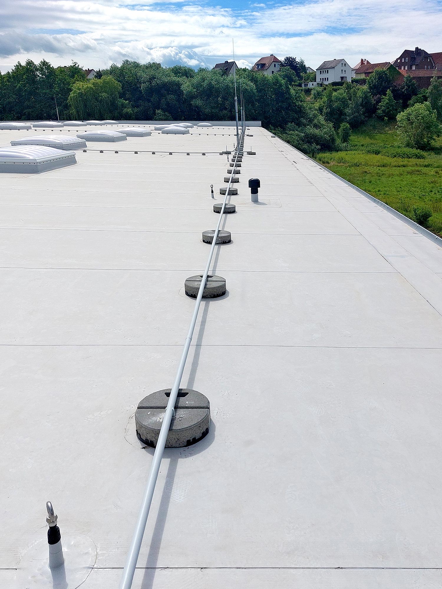 Isolierter Blitzschutz